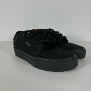 Vans Chukka Low Pro Blackout Canvas Sneakers